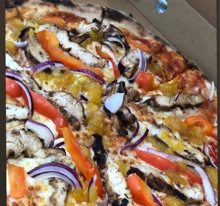 Now available  Caribbean Queen Pizza  on the Firebox Menu